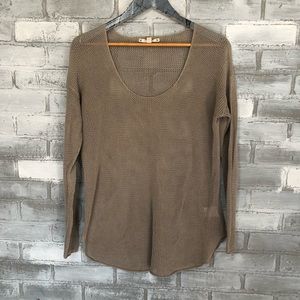 - Joie | Soft by joie | knitted tan top Size small